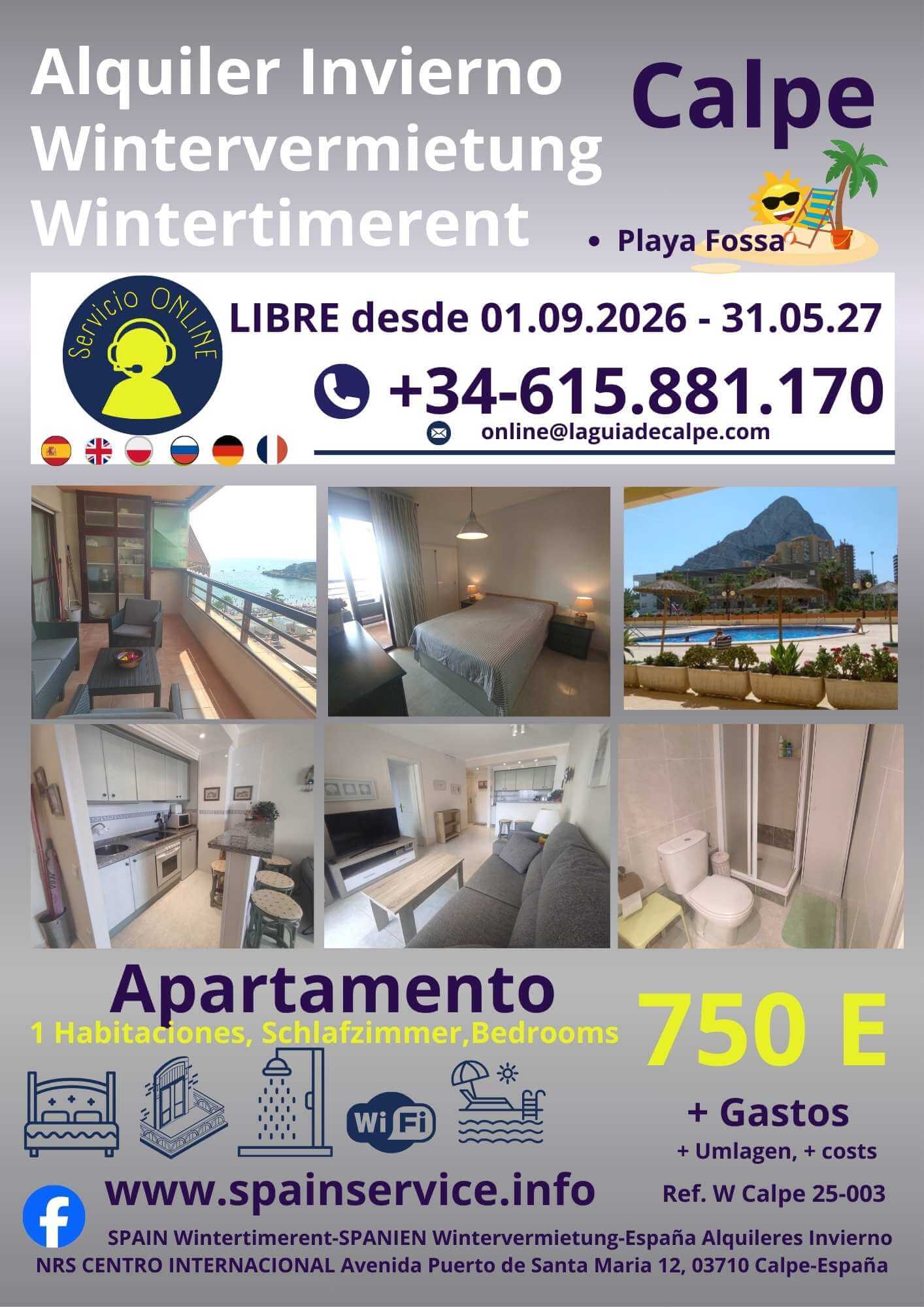 W CALPE 25-003 Zafiro