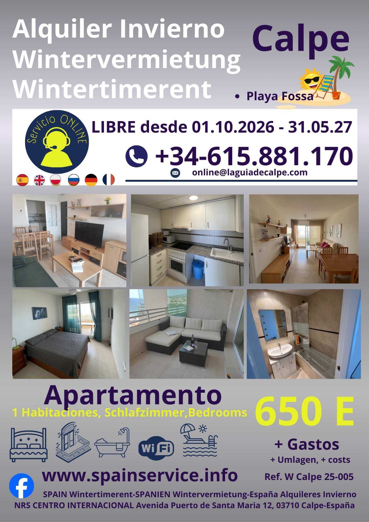 W CALPE 25-005 Apolo 17