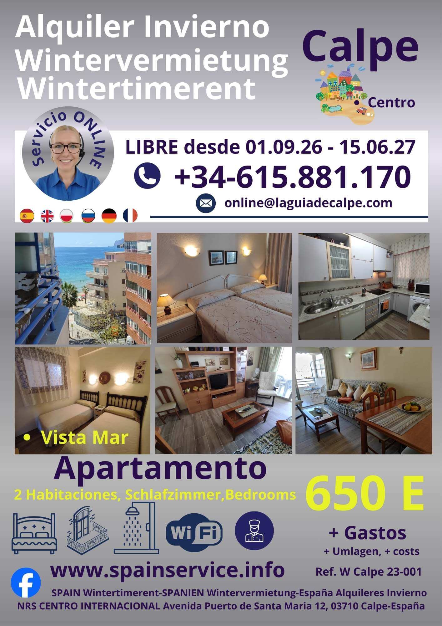 Ref. W Calpe 26-003